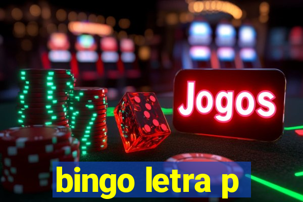 bingo letra p