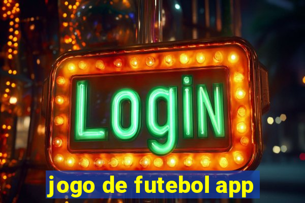 jogo de futebol app