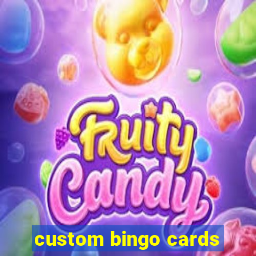 custom bingo cards