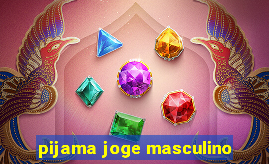 pijama joge masculino