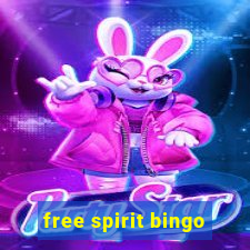 free spirit bingo