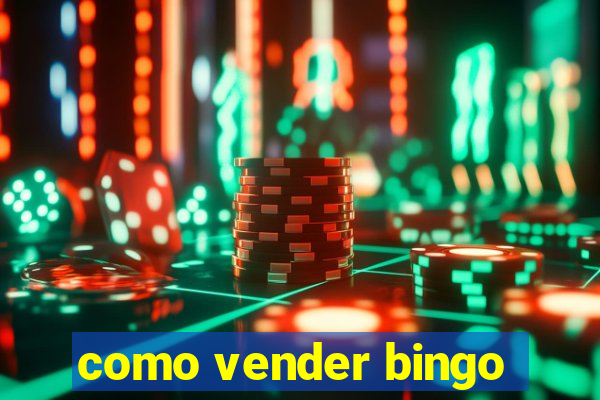 como vender bingo