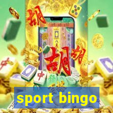 sport bingo