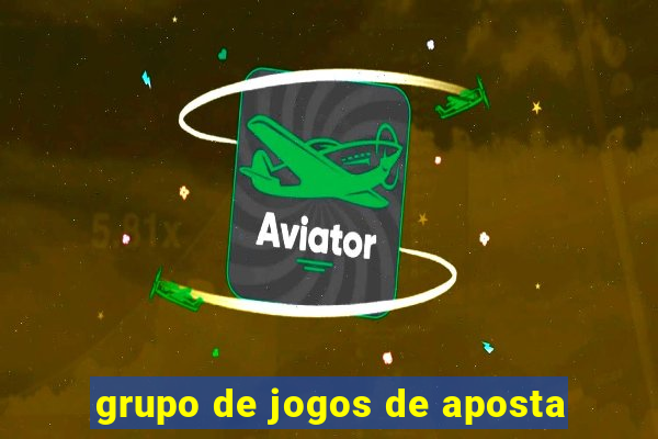 grupo de jogos de aposta