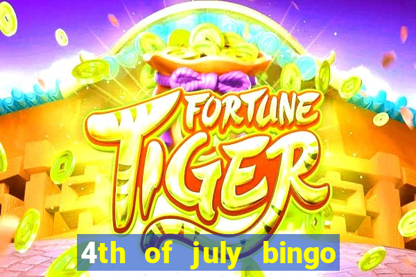 4th of july bingo cards printable free