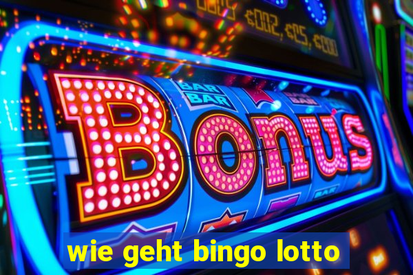 wie geht bingo lotto