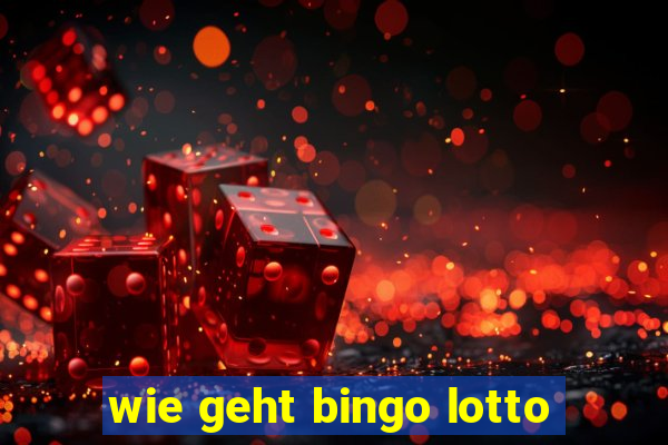 wie geht bingo lotto