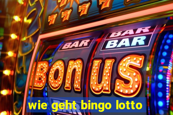 wie geht bingo lotto