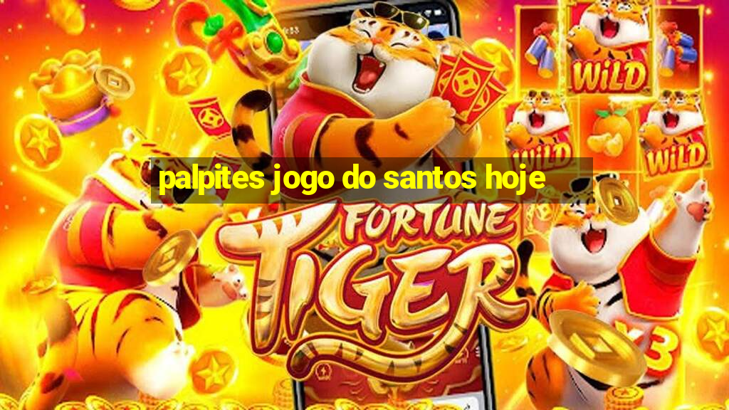 palpites jogo do santos hoje