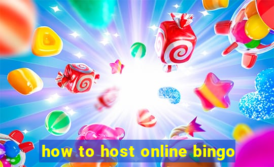 how to host online bingo