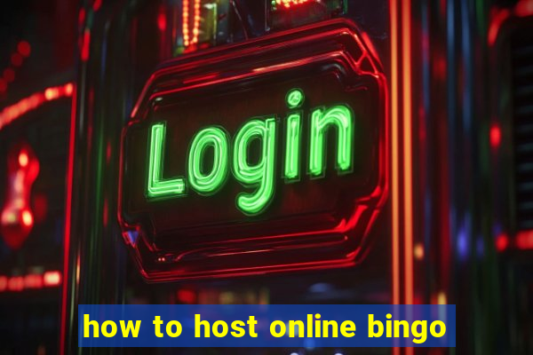 how to host online bingo