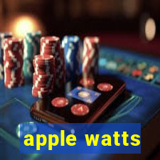 apple watts