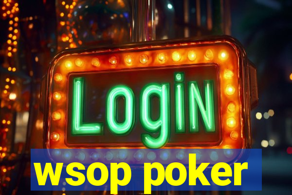 wsop poker