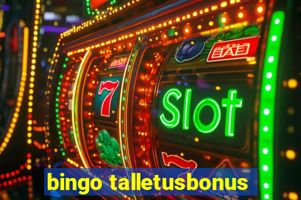 bingo talletusbonus