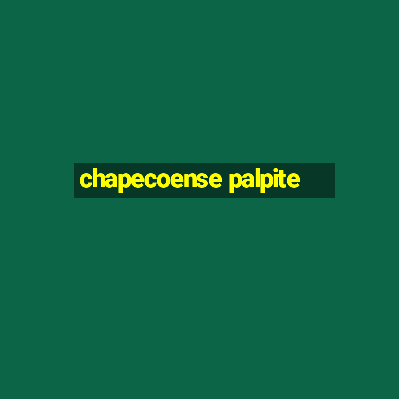 chapecoense palpite