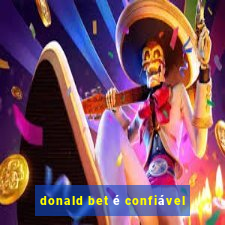 donald bet é confiável