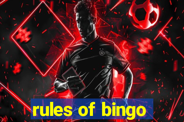 rules of bingo