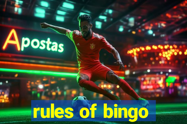 rules of bingo