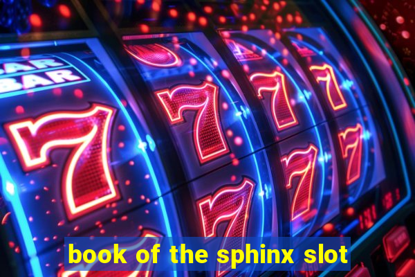 book of the sphinx slot