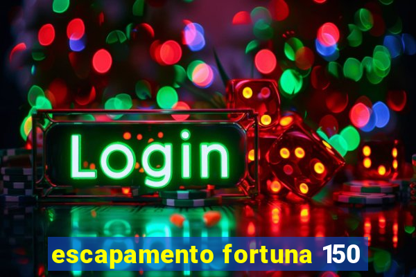 escapamento fortuna 150