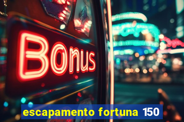 escapamento fortuna 150