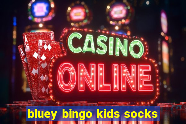 bluey bingo kids socks