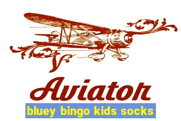 bluey bingo kids socks