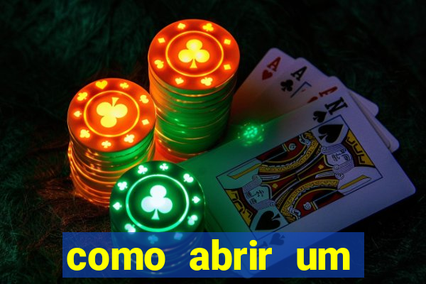 como abrir um cassino online