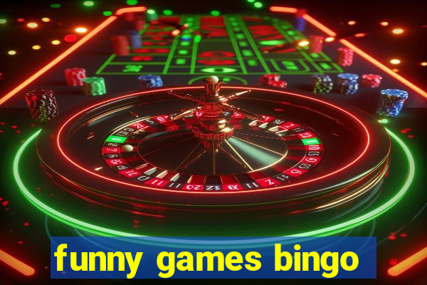 funny games bingo