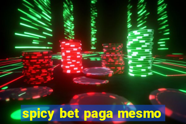 spicy bet paga mesmo