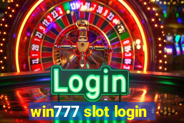 win777 slot login