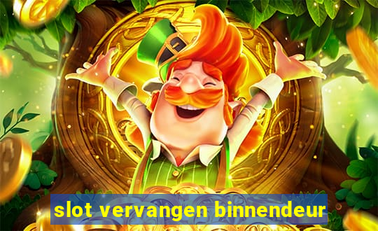 slot vervangen binnendeur