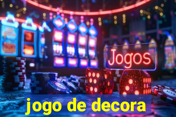 jogo de decora