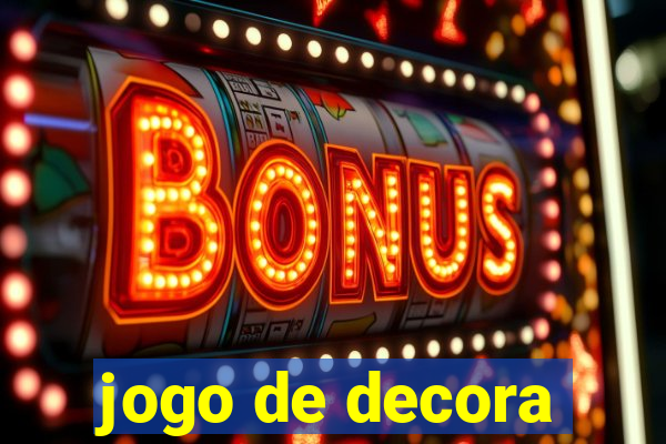 jogo de decora