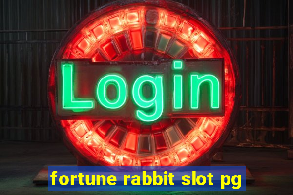 fortune rabbit slot pg