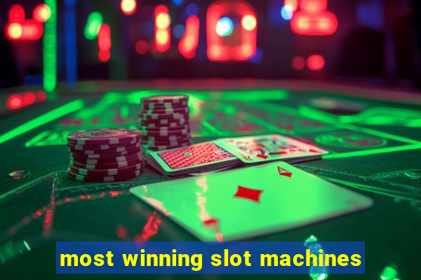 most winning slot machines