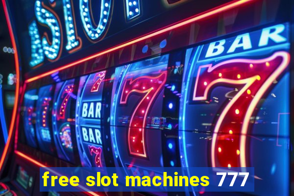 free slot machines 777