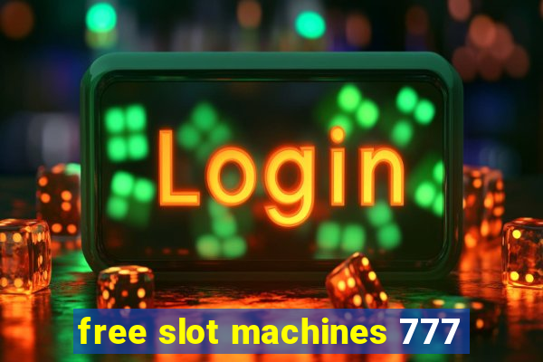 free slot machines 777