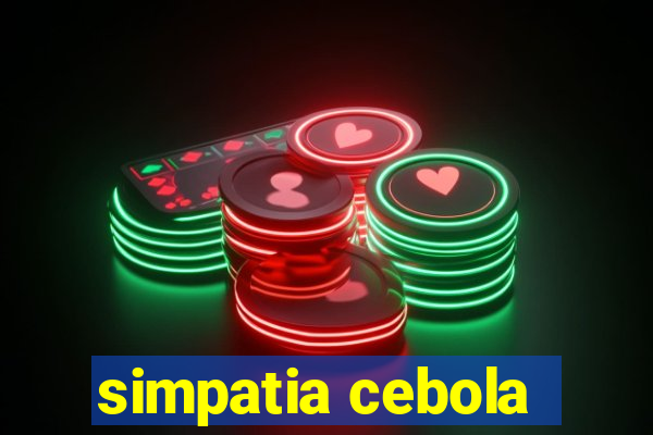 simpatia cebola