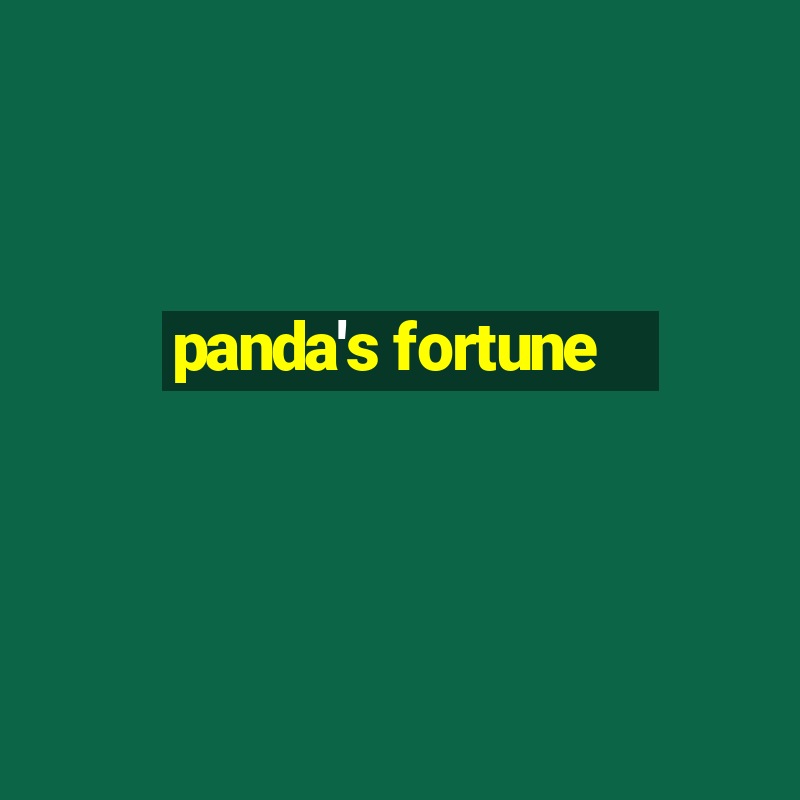 panda's fortune