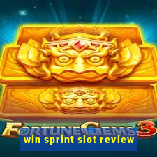 win sprint slot review