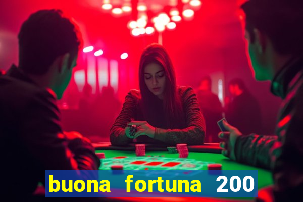 buona fortuna 200 fios casal