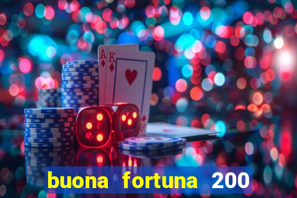 buona fortuna 200 fios casal