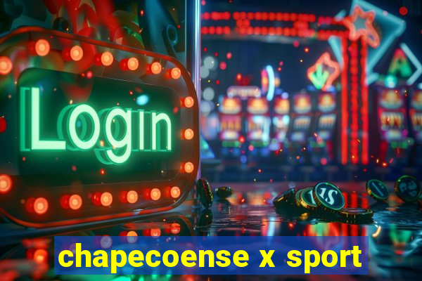 chapecoense x sport