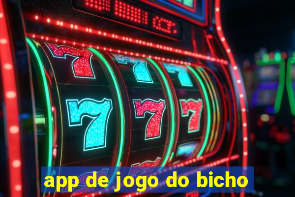 app de jogo do bicho