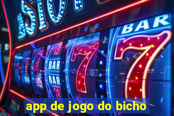 app de jogo do bicho