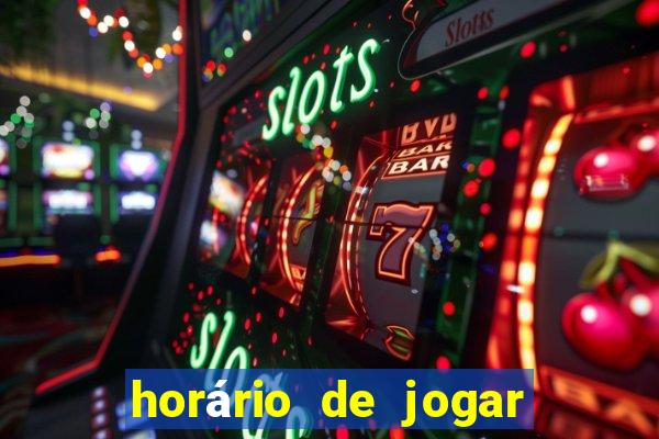 horário de jogar fortune rabbit