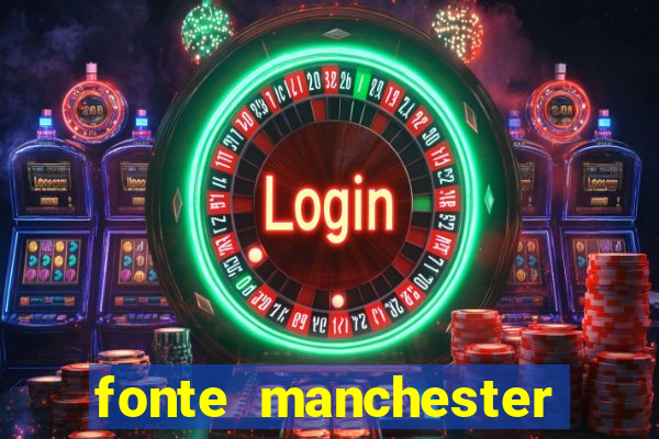 fonte manchester city download