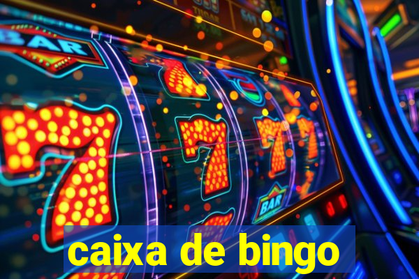 caixa de bingo