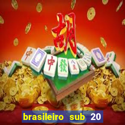 brasileiro sub 20 ao vivo